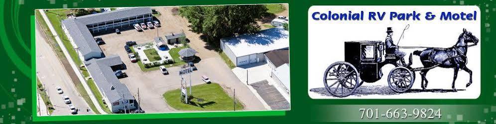 Colonial Motel And Rv Park Mandan エクステリア 写真